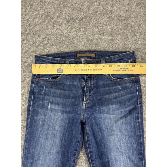 Joe's Jeans Skinny Jeans Womens 27 Blue Stretch Denim Mid Rise Faded CL-4352M - Picture 3 of 8